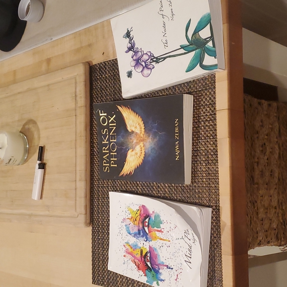 3 Najwa Zebian poetry books